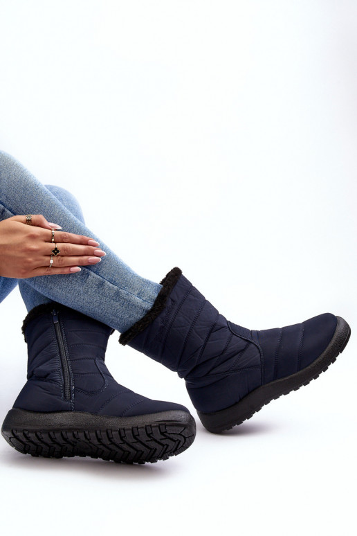 vyhrievané snehule v tmavo modrej farbe Luxina vyhrievané snehule v tmavo modrej farbe Luxina