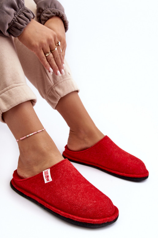 Klasický model Papuče Big Star KK276012 červené Klasický model Papuče Big Star KK276012 červené