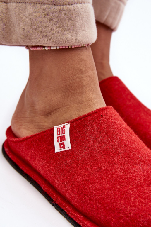 Klasický model Papuče Big Star KK276012 červené Klasický model Papuče Big Star KK276012 červené