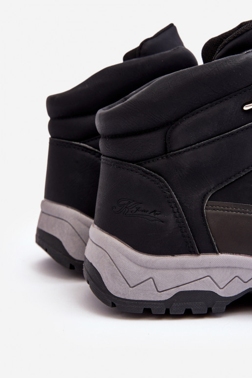 turistické topánky topánky čiernej farby Maraena
