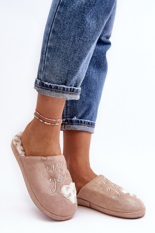 s leskom Papuče ružové Geraja s leskom Papuče ružové Geraja