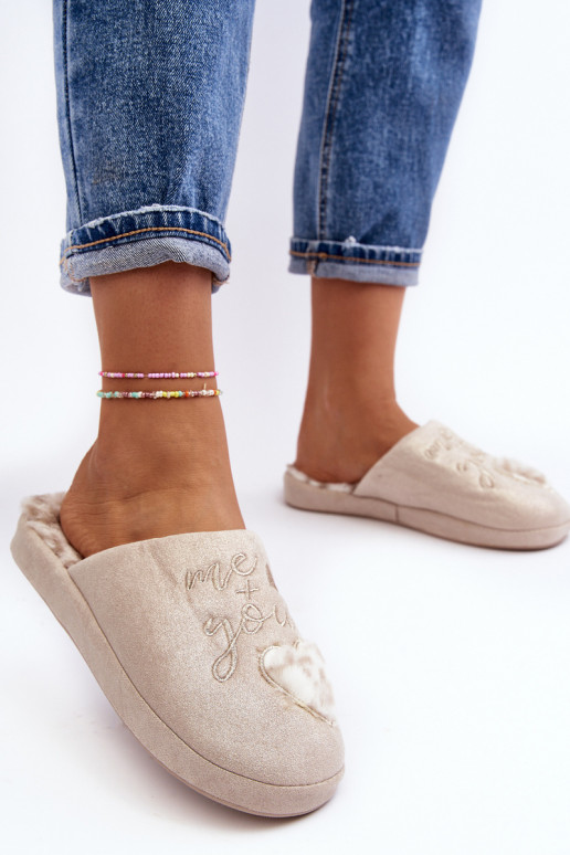 s leskom Papuče béžová Geraja s leskom Papuče béžová Geraja