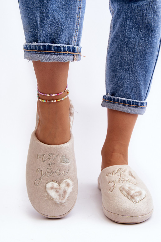 s leskom Papuče béžová Geraja s leskom Papuče béžová Geraja