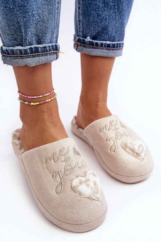 s leskom Papuče béžová Geraja s leskom Papuče béžová Geraja