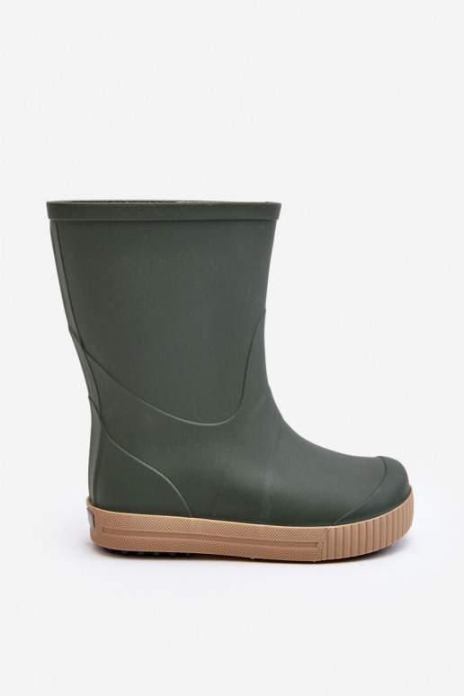 Detské gumené topánky Wave Gokids 979 zelenej farby