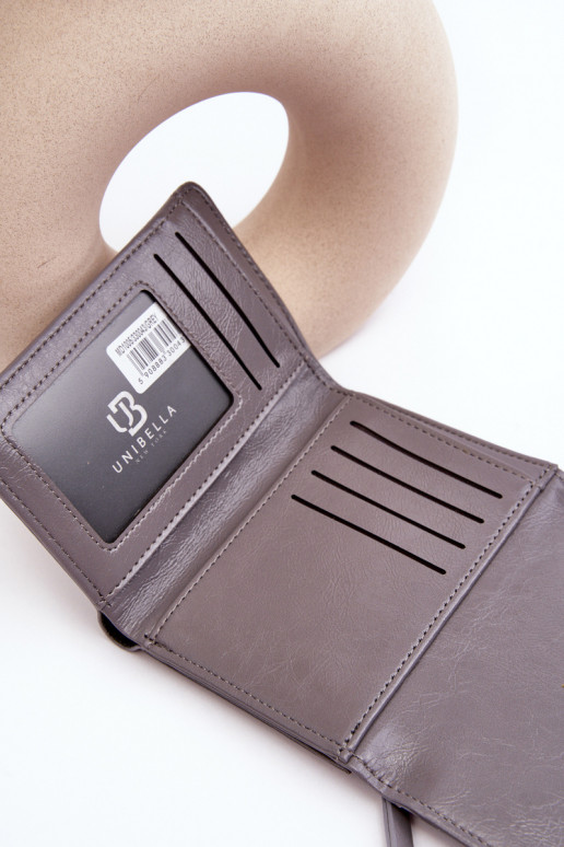 Dámska peňaženka Joanela v sivej eko koži Dámska peňaženka Joanela v sivej eko koži