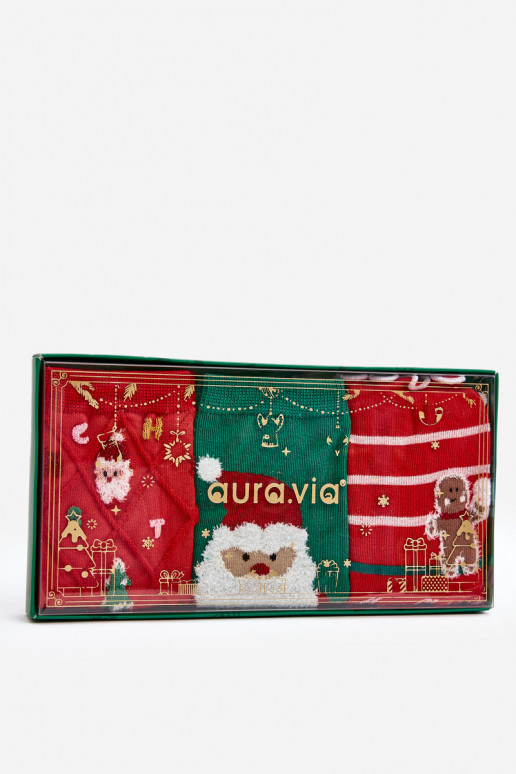 Sada 3 párov slávnostných ponožiek