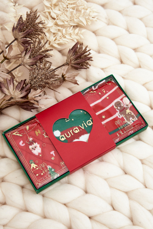 Sada 3 párov slávnostných ponožiek