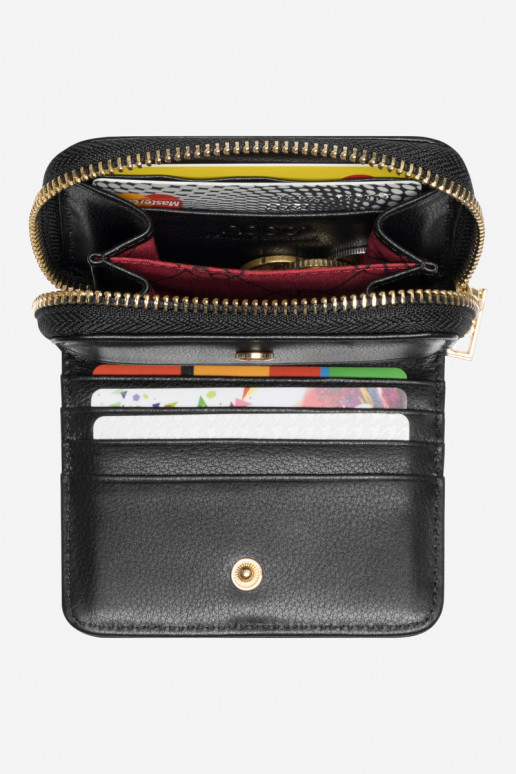 Dámska peňaženka Nobo NPUR-LR0020-C020 čiernej farby Dámska peňaženka Nobo NPUR-LR0020-C020 čiernej farby