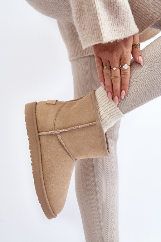 snehule Cross Jeans MM2R4023C béžové