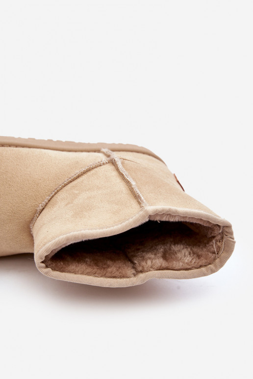 snehule Cross Jeans MM2R4023C béžové