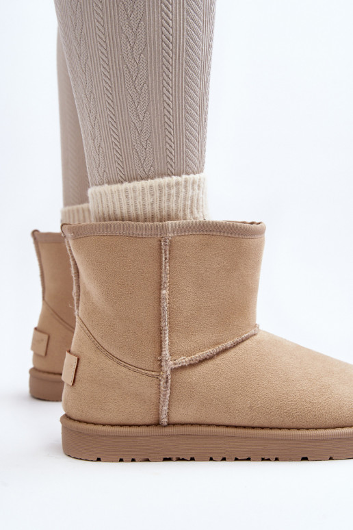 snehule Cross Jeans MM2R4023C béžové