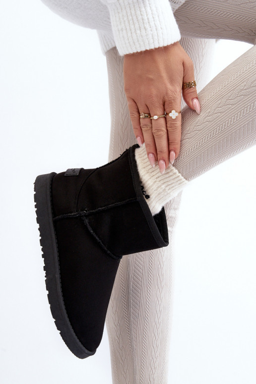 snehule Cross Jeans MM2R4024 čierne snehule Cross Jeans MM2R4024 čierne