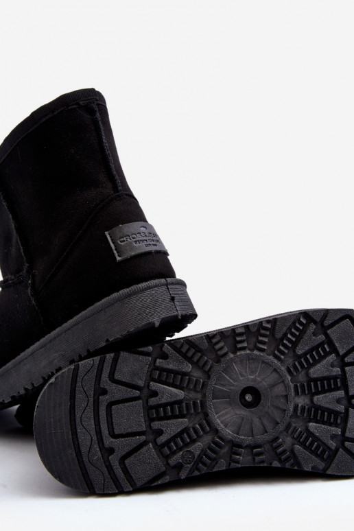 snehule Cross Jeans MM2R4024 čierne snehule Cross Jeans MM2R4024 čierne