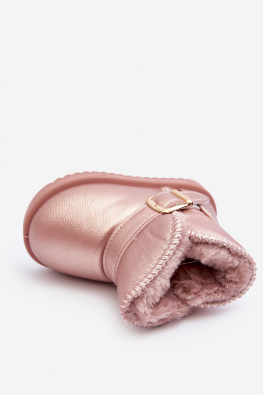 Detské Eko snehule na remienky ružové Orinor Detské Eko snehule na remienky ružové Orinor