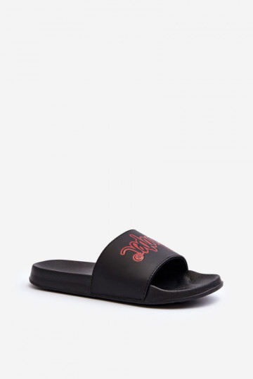 Papuče Lee Cooper LCW-24-42-2483L čiernej farby
