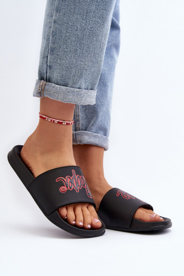 Papuče Lee Cooper LCW-24-42-2483L čiernej farby 2