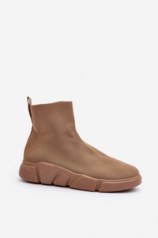 športová obuv s podrážkou ponožkového typu v béžovej farbe Zirila športová obuv s podrážkou ponožkového typu v béžovej farbe Zirila