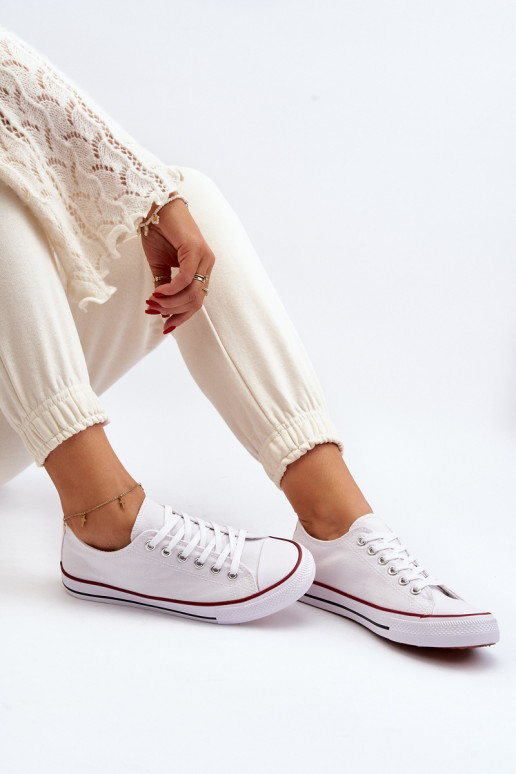 Voľnočasová obuv bielej farby Isiltara