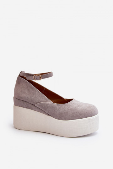 espadrilky v sivej farbe Malla