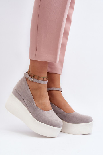 espadrilky v sivej farbe Malla 2