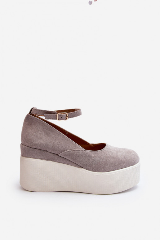 espadrilky v sivej farbe Malla espadrilky v sivej farbe Malla
