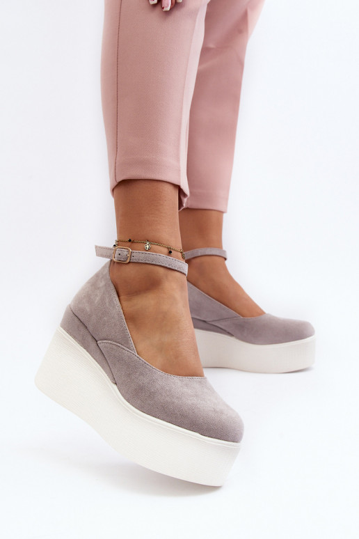 espadrilky v sivej farbe Malla espadrilky v sivej farbe Malla