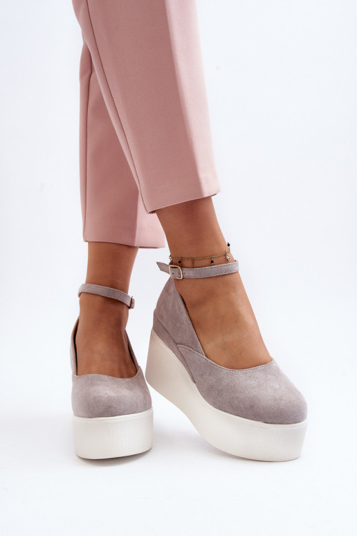 espadrilky v sivej farbe Malla espadrilky v sivej farbe Malla