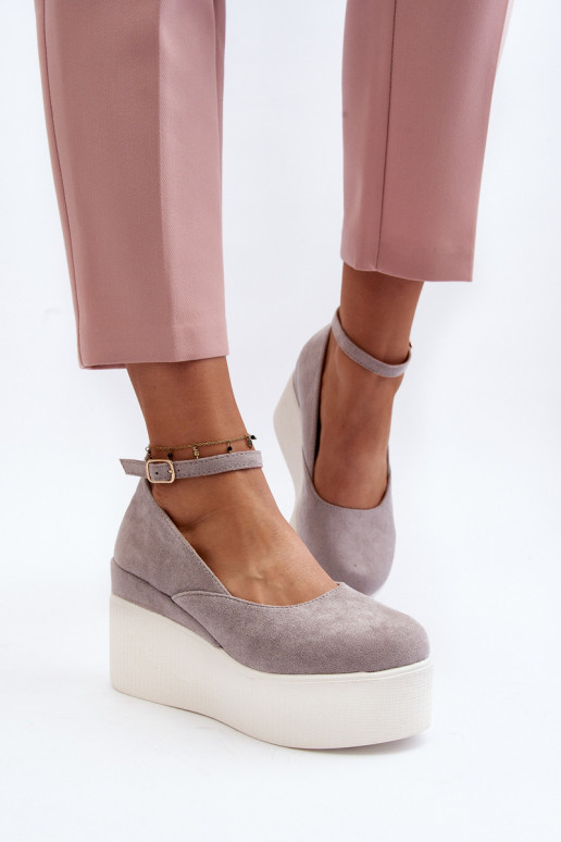 espadrilky v sivej farbe Malla espadrilky v sivej farbe Malla