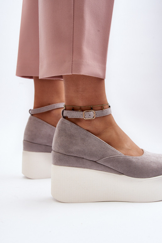 espadrilky v sivej farbe Malla espadrilky v sivej farbe Malla