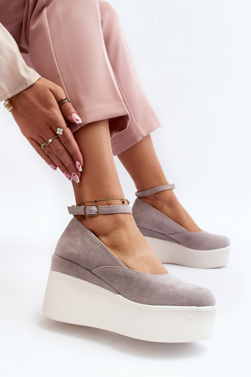 espadrilky v sivej farbe Malla espadrilky v sivej farbe Malla