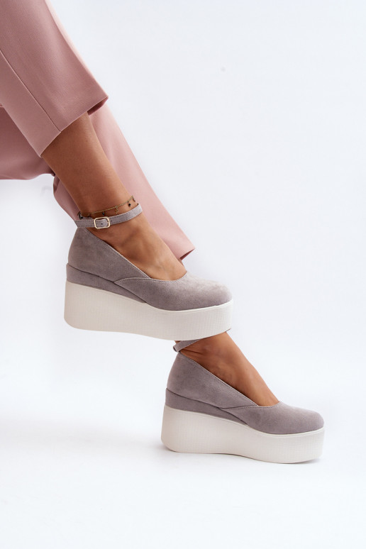 espadrilky v sivej farbe Malla espadrilky v sivej farbe Malla