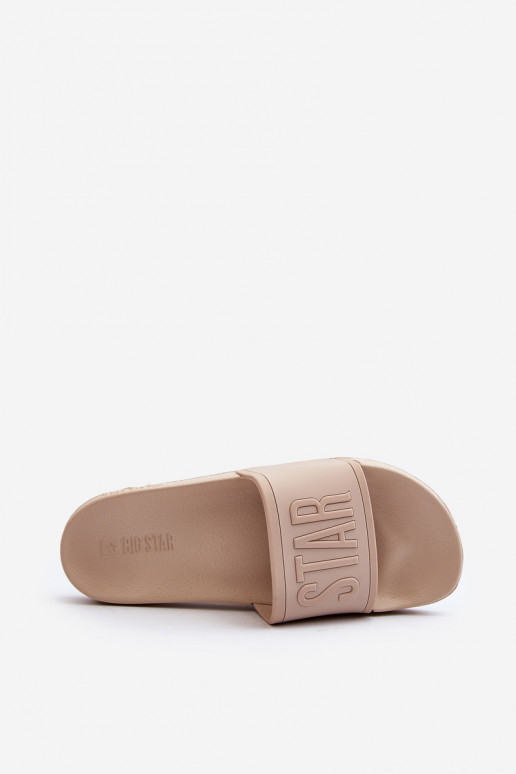 Papuče Big Star NN274A645 béžové