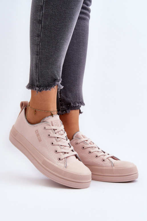 Dámske topánky Big Star NN274851 ružové