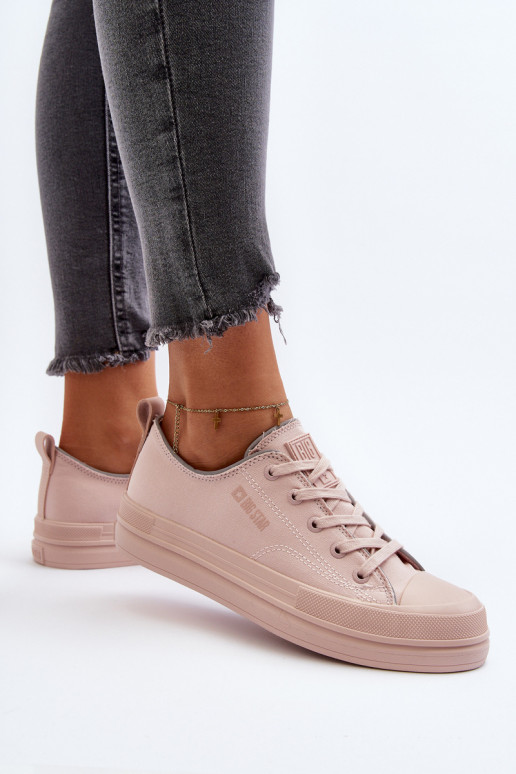 Dámske topánky Big Star NN274851 ružové