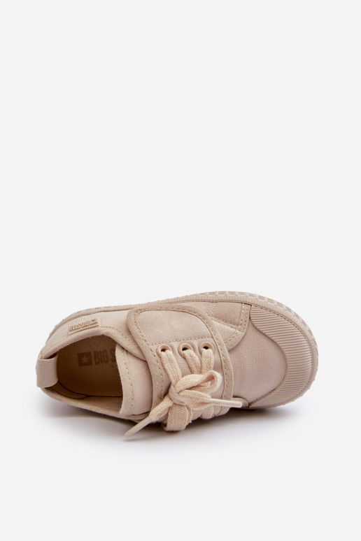 Detská voľnočasová obuv HI-POLY SYSTEM BIG STAR NN374017 béžová