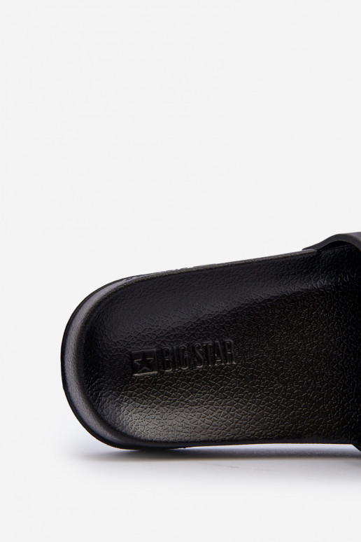 Papuče Big Star NN174649 čierne Papuče Big Star NN174649 čierne