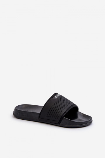 Ľahké pánske papuče Big Star NN174694 čierne