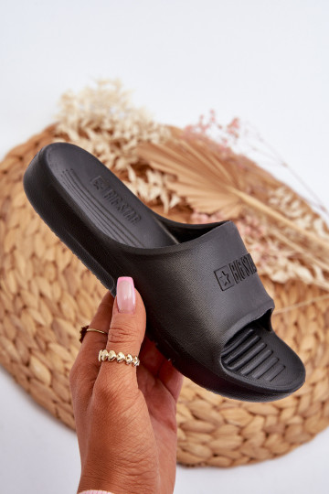 Ľahké papuče Detské Big Star NN374556 čiernej farby 2