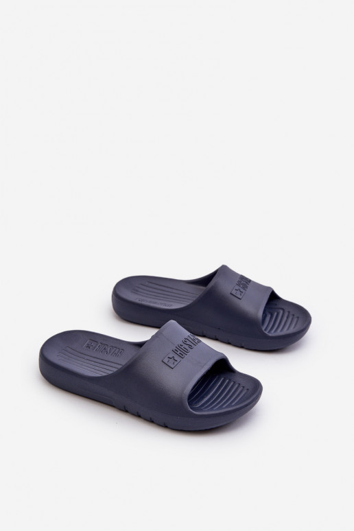 Ľahké papuče Detské Big Star NN374557 tmavomodré