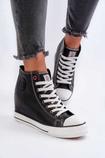 Voľnočasová obuv Cross Jeans NN2R4005 čierna