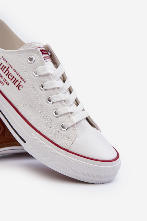Pánska voľnočasová obuv Big Star NN174057 bielej farby