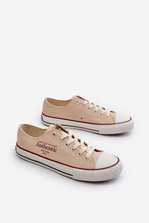 Pánska obuv na voľný čas Big Star NN174058 béžová