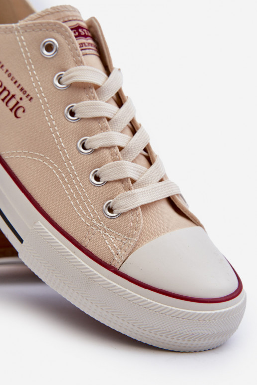 Pánska obuv na voľný čas Big Star NN174058 béžová