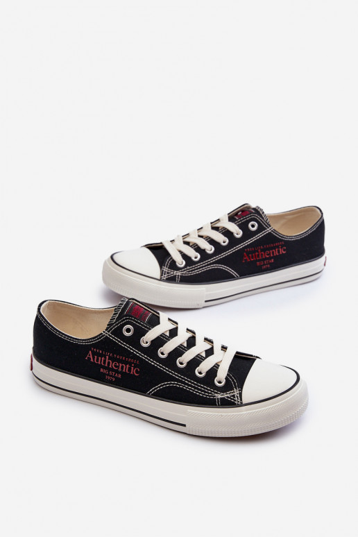 Pánska voľnočasová obuv Big Star NN174056 čierna