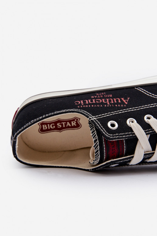 Pánska voľnočasová obuv Big Star NN174056 čierna