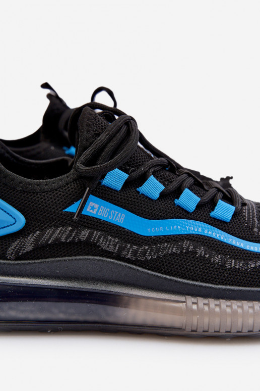 športová obuv HI-POLY SYSTEM Big Star NN174450 čiernej farby