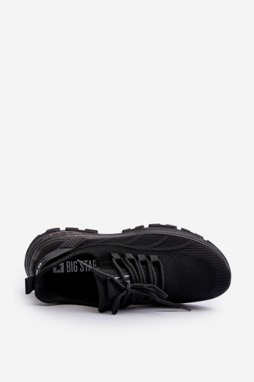 Tenisky model obuvi HI-POLY SYSTEM Big Star NN174467 čiernej farby