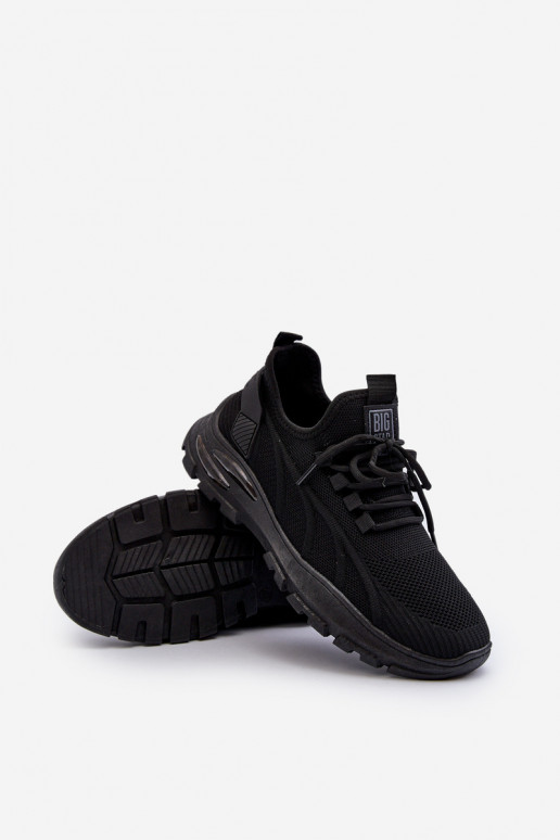 Tenisky model obuvi HI-POLY SYSTEM Big Star NN174467 čiernej farby