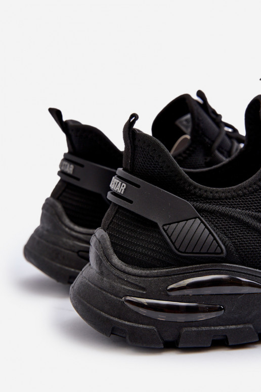 Tenisky model obuvi HI-POLY SYSTEM Big Star NN174467 čiernej farby